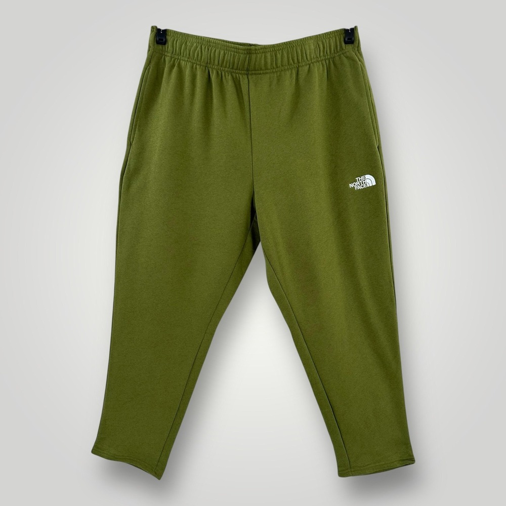 NEW The North Face Sweatpant Womens XL Forest Olive Green Relaxed Fleece EVLN CF